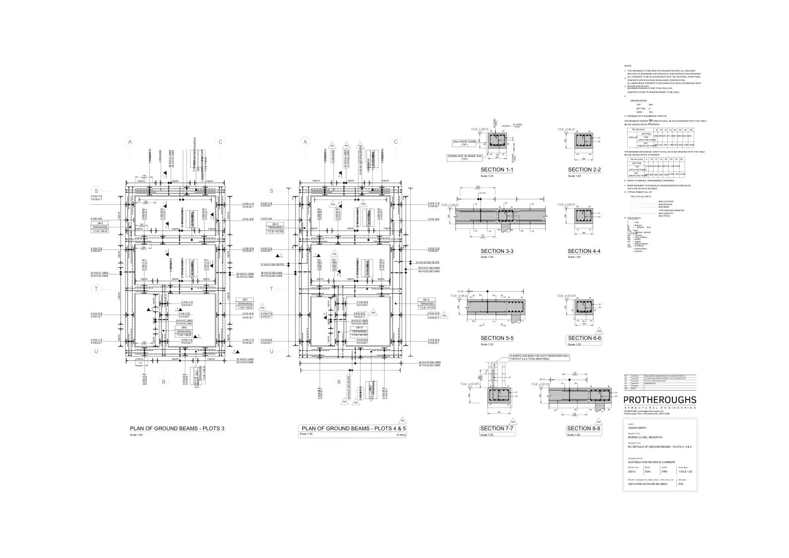 Burns Close - Multi-home developments structural engineering project in Worcestershire, UK - Image 3