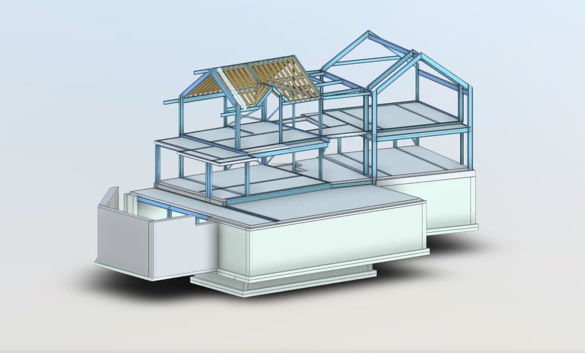 Hockhams Cottage - Private homes structural engineering project in Worcestershire, UK