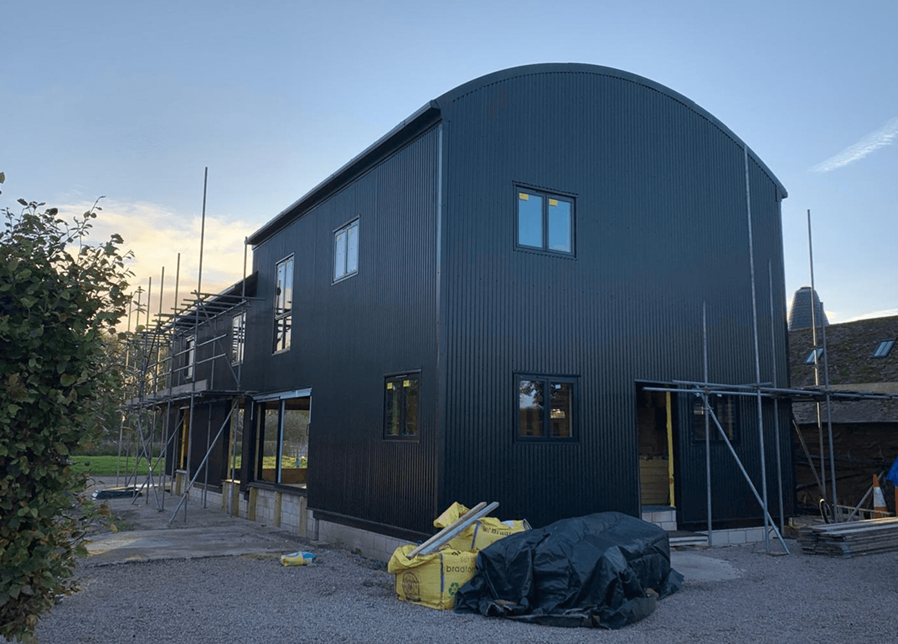 Dutch Barn Monkshide - Barn conversions structural engineering project in Herefordshire, UK