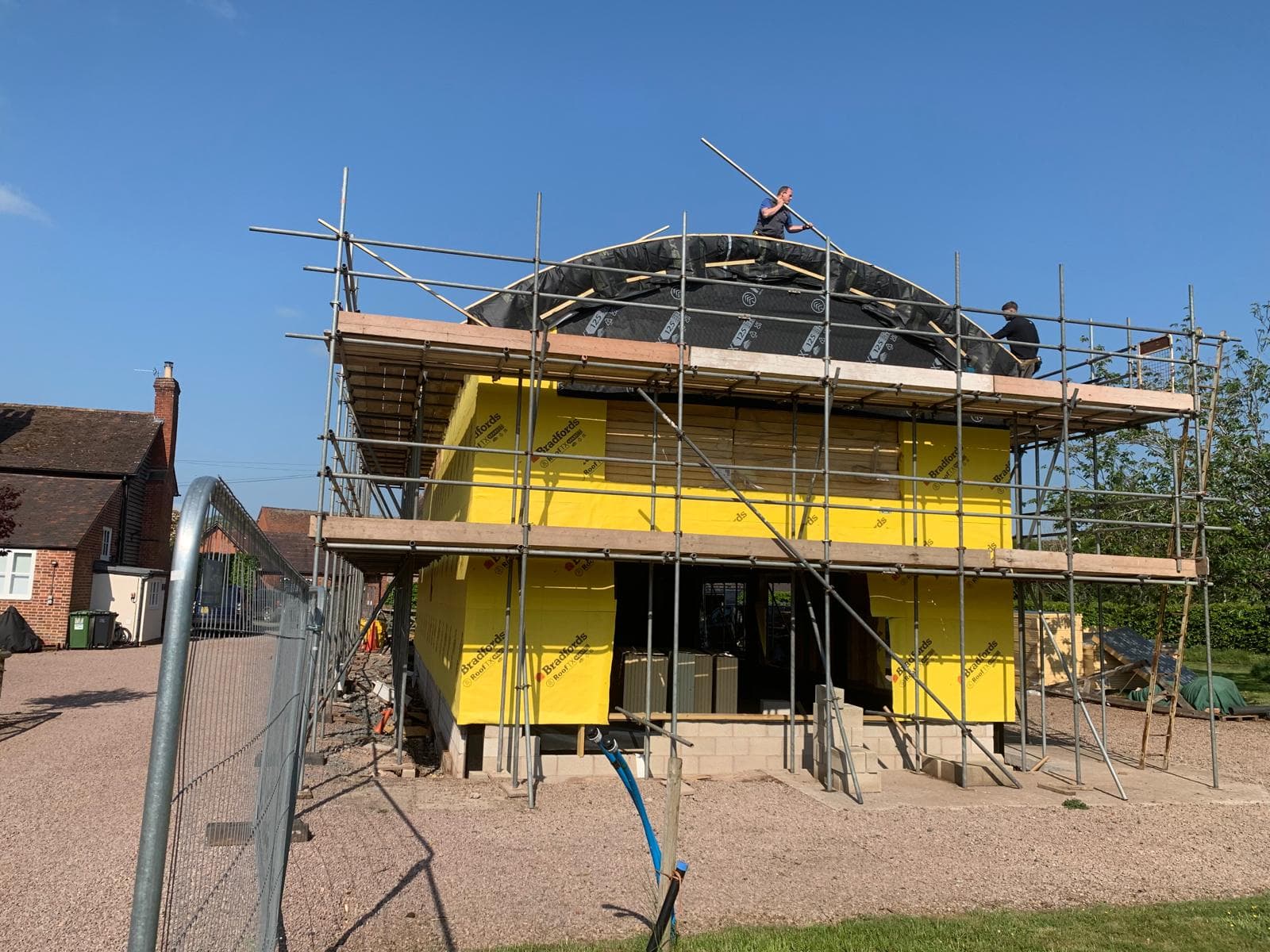 Dutch Barn Monkshide - Barn conversions structural engineering project in Herefordshire, UK - Image 3