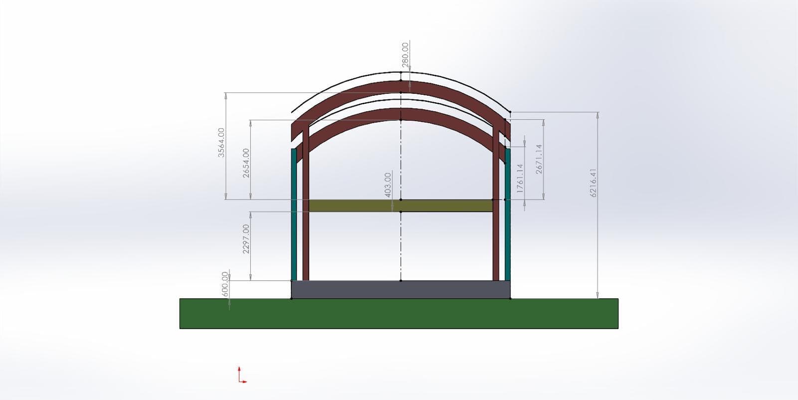 Dutch Barn Monkshide - Barn conversions structural engineering project in Herefordshire, UK - Image 6