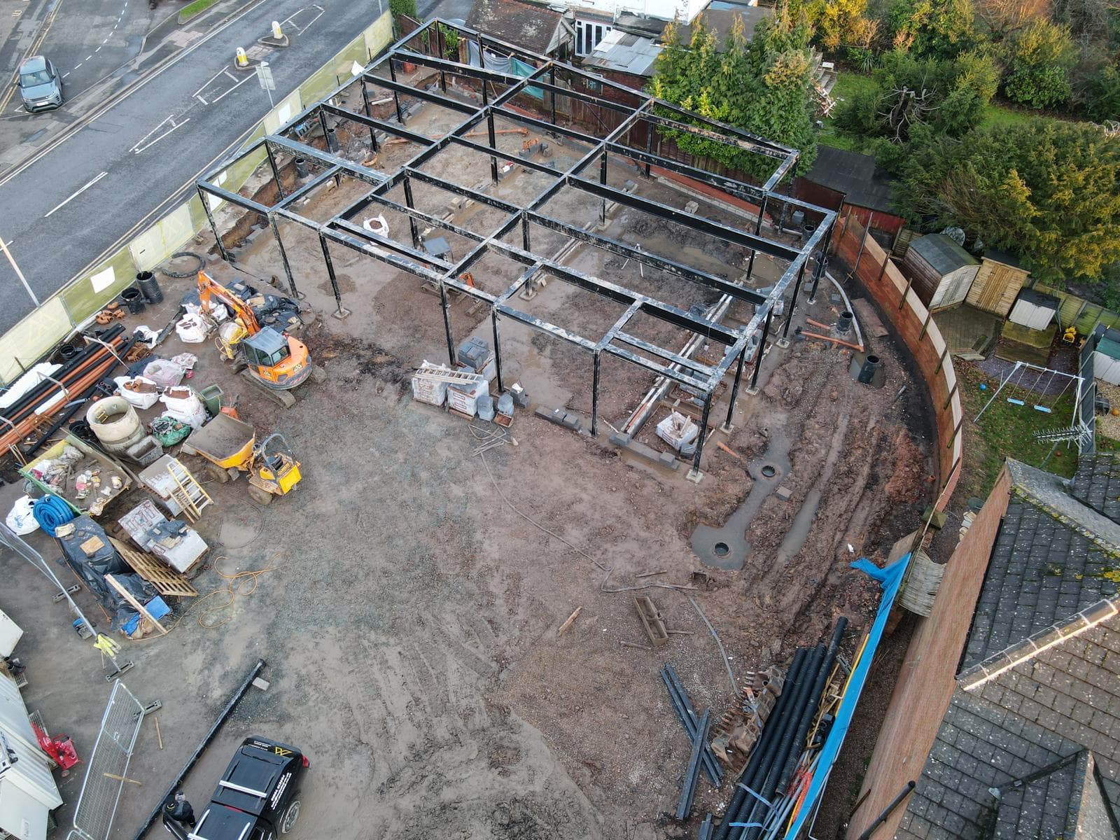 Tesco Express - Commercial structural engineering project in Worcestershire, UK - Image 2