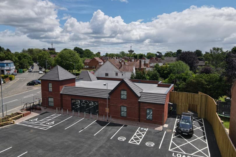Tesco Express - Commercial structural engineering project in Worcestershire, UK - Image 2