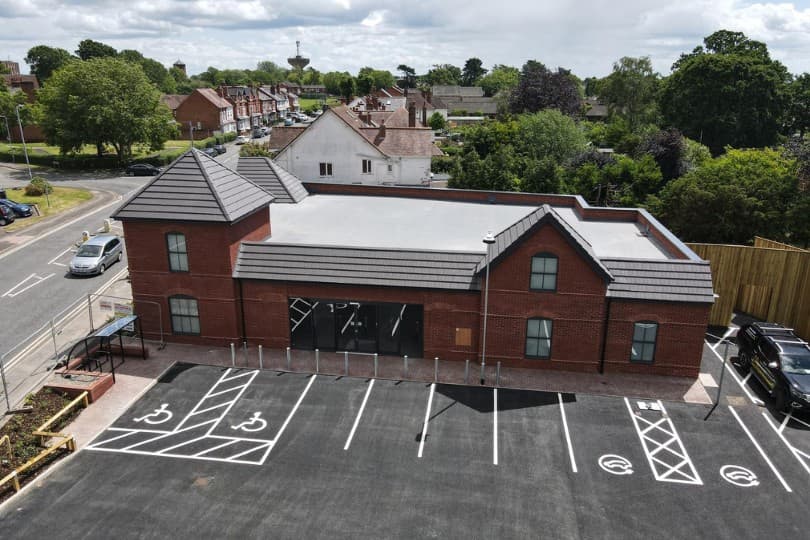 Tesco Express - Commercial structural engineering project in Worcestershire, UK - Image 3